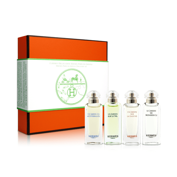 hermes la collection des parfums jardins 4 piece set