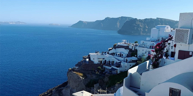 Sunset Scents and the Scenery of Santorini