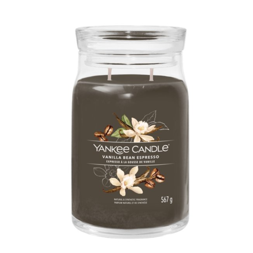 Yankee Candle Vanilla Bean Espresso Signature Large Jar Candle