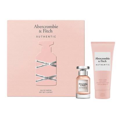 Abercrombie & Fitch Women's Perfume Abercrombie & Fitch Authentic Woman Women's Perfume Gift Set (50ml EDP + 200ml Body Wash)