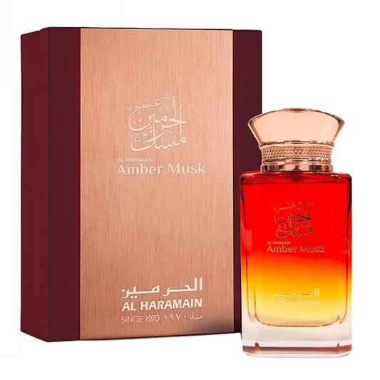 Al Haramain Unisex Perfume Al Haramain Amber Musk Eau De Parfum Unisex Fragrance Spray (100ml)