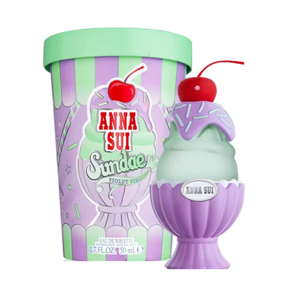 Anna Sui Women's Perfume Anna Sui Sundae Violet Vibe Eau De Toilette Women's Perfume Spray (50ml)