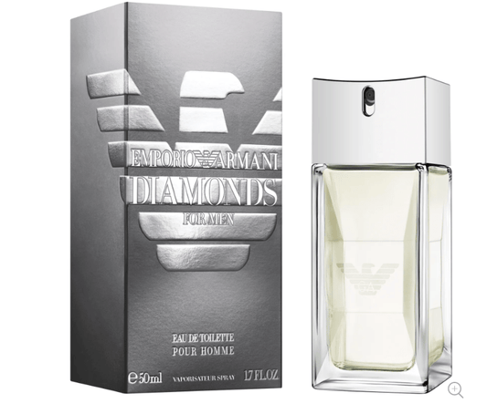 Armani Men's Aftershave Armani Diamonds Men's Eau de Toilette Aftershave Spray (30ml, 50ml, 75ml)