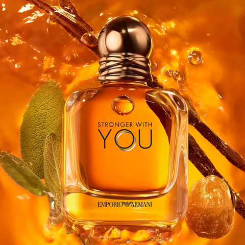 Armani Stronger With You Only Eau De Toilette Aftershave Perfume Direct