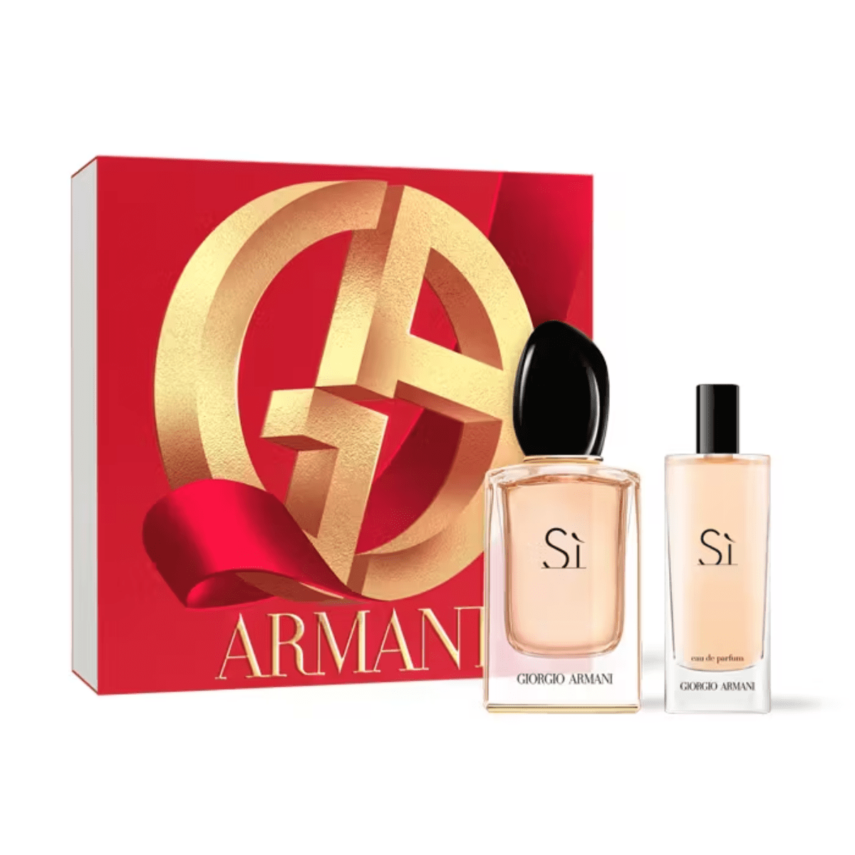 Si perfume red bottle on sale