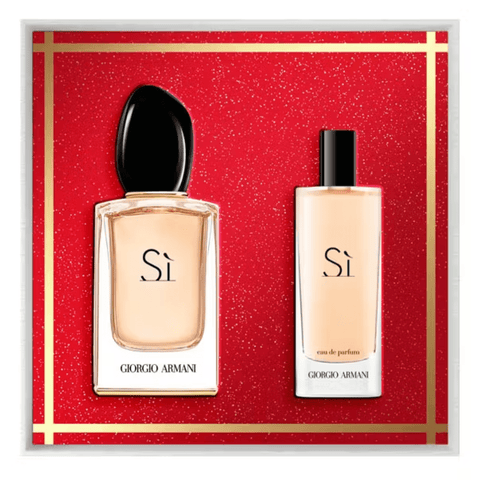 Armani Si Gift Set 50ml EDP 15ml EDP Perfume Direct