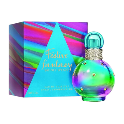 Britney Spears Women's Perfume Britney Spears Festive Fantasy Eau De Toilette Women's Perfume Spray (100ml)