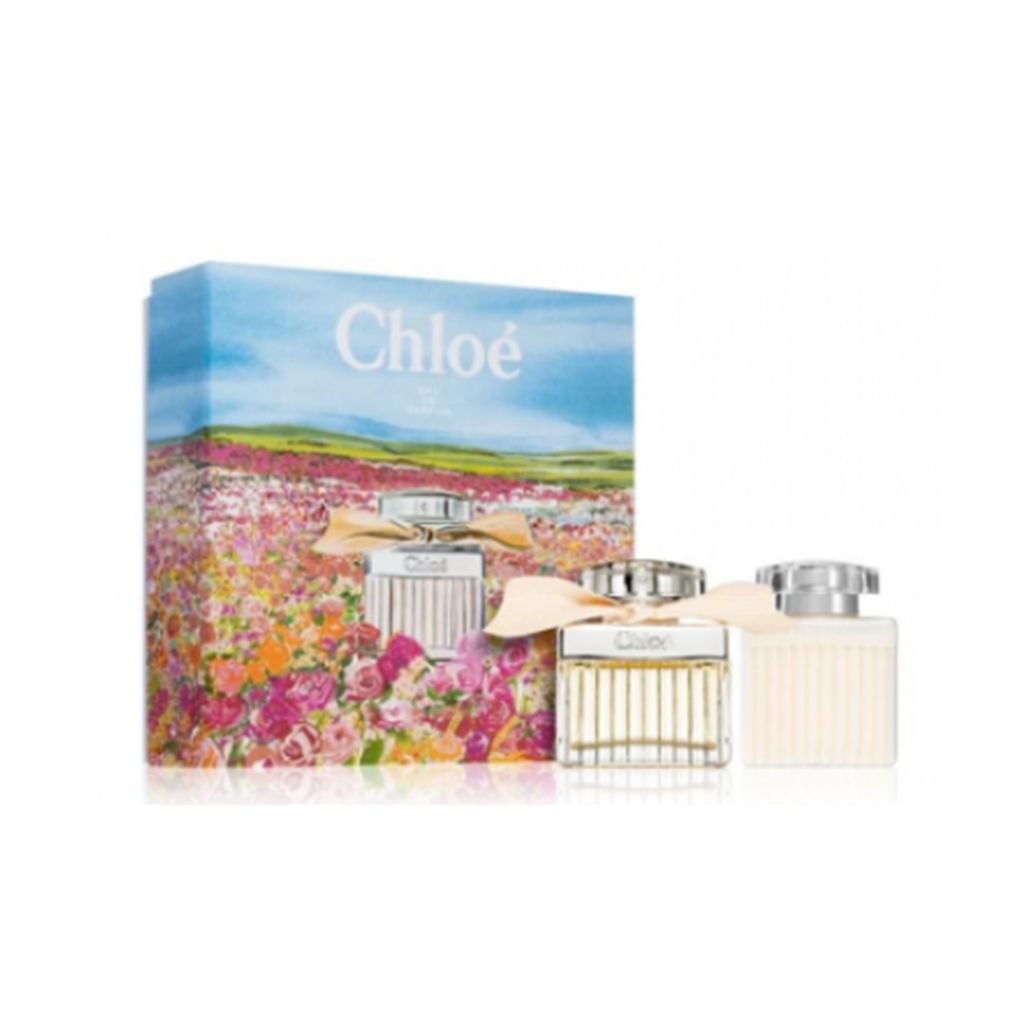 Chloe Women's Perfume Chloe Signature Eau de Parfum Women's Perfume Spray Gift Set (50ml) with 100ml Body Lotion