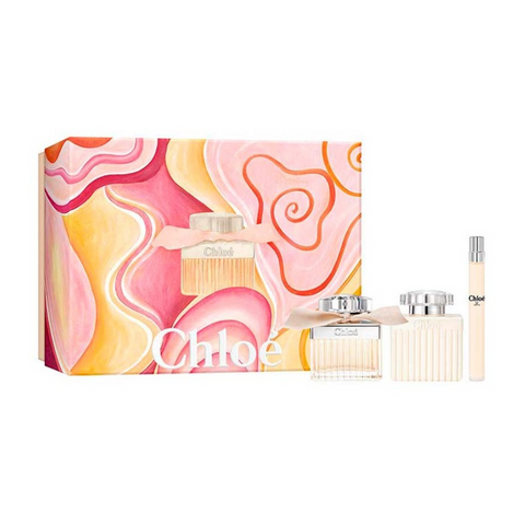 Chloe Women's Perfume Chloe Signature Women's Perfume Gift Set (75ml EDP + 100ml Body Lotion + 10ml EDP)