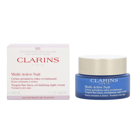 Clarins Skin Care Clarins Multi-Active Nuit Revitalising Night Cream for Normal/Dry Skin (50ml)