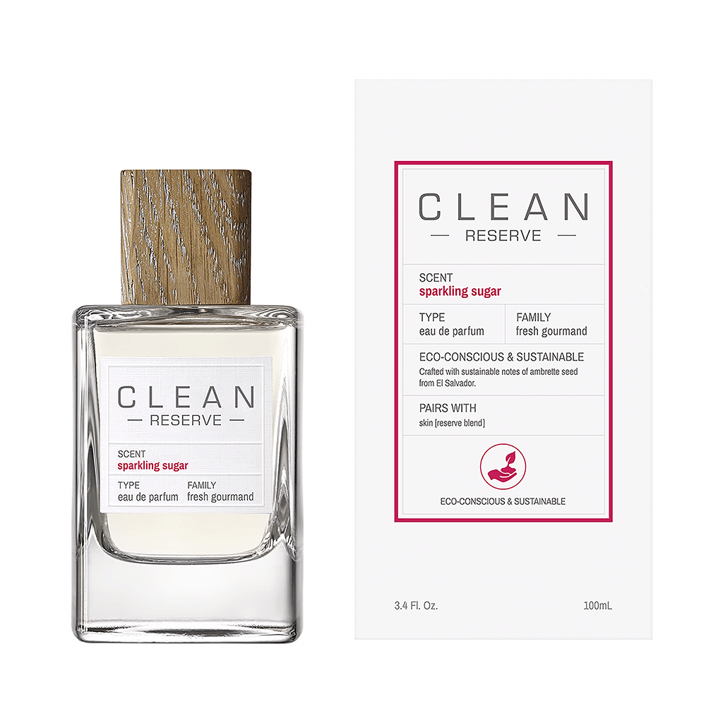 CLEAN Unisex Perfume CLEAN Reserve Sparkling Sugar Eau de Parfum Unisex Perfume Spray (50ml, 100ml)