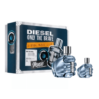 Diesel Men's Aftershave Diesel Only The Brave Men's Aftershave Gift Set (125ml EDT + 35ml EDT)