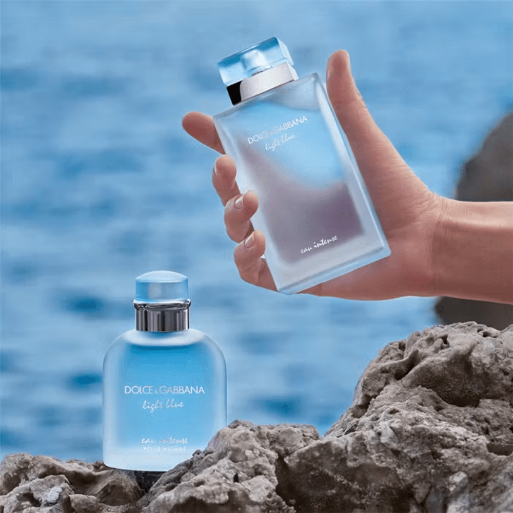 Dolce Gabbana Light Blue Eau Intense Pour Homme Men s Aftershave 50ml 100ml 200ml Perfume Direct