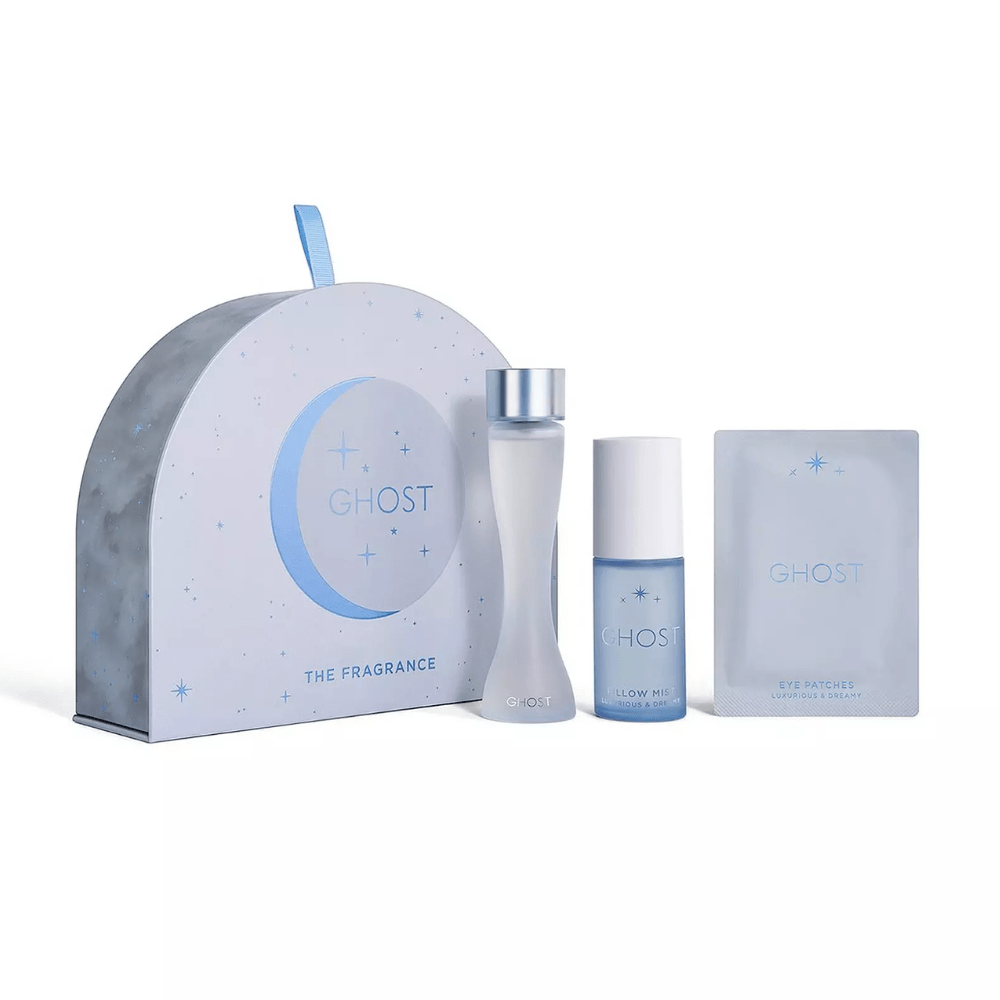 Ghost Women's Perfume Ghost The Fragrance Women's Perfume Gift Set (30ml EDT + Luxury Pillow Mist + Eye Patches)