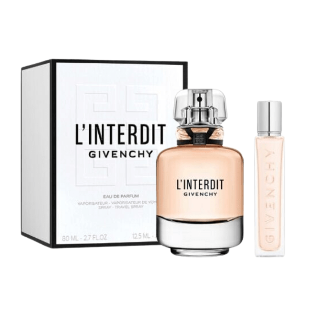 Givenchy Women's Perfume Givenchy L'Interdit Women's Perfume Gift Set (80ml EDP + 12.5ml EDP)