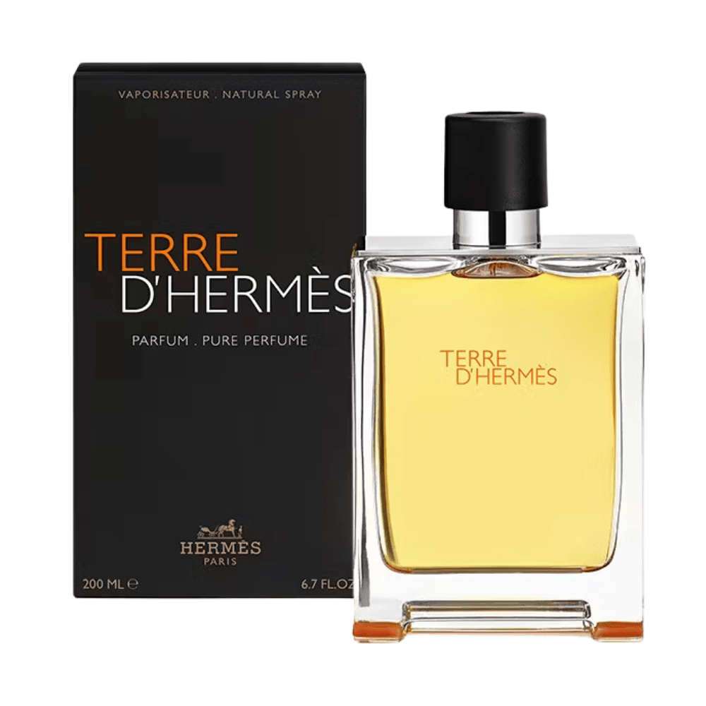 Hermes Men's Aftershave Hermes Terre d'Hermes Pure Perfume Parfum Men's Aftershave Spray (200ml)