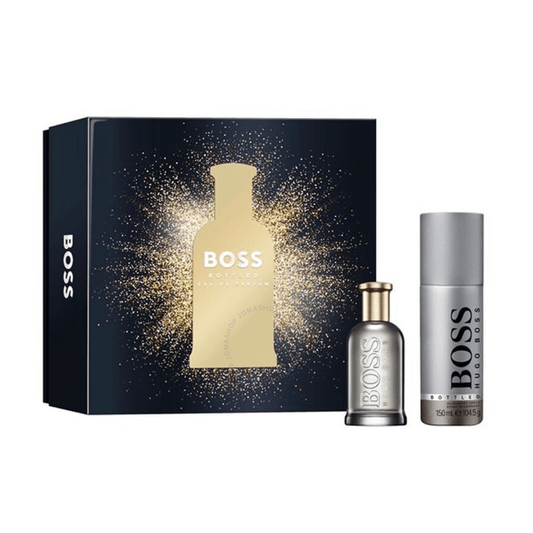 Hugo Boss Men's Aftershave Hugo Boss Bottled Gift Set (50ml EDT + 150ml Deodorant Spray)