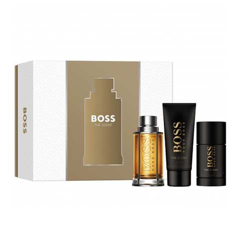 Hugo Boss Men's Aftershave Hugo Boss The Scent for Him Gift Set (100ml EDT + 100ml Shower Gel + 75g Deodorant Stick)