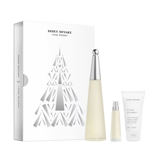 Issey Miyake Women's Perfume Issey Miyake L'Eau d'Issey Pour Femme Eau de Toilette Gift Set (100ml) with Body Lotion + 10ml EDT