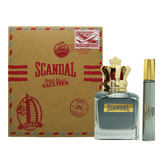 Jean Paul Gaultier Men's Aftershave Jean Paul Gaultier Scandal Pour Homme Eau De Toilette Gift Set (100ml + 20ml)