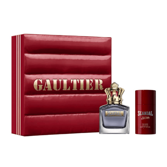 Jean Paul Gaultier Men's Aftershave Jean Paul Gaultier Scandal Pour Homme Eau de Toilette Men's Aftershave Gift Set Spray (100ml) with 75g Deodorant Stick