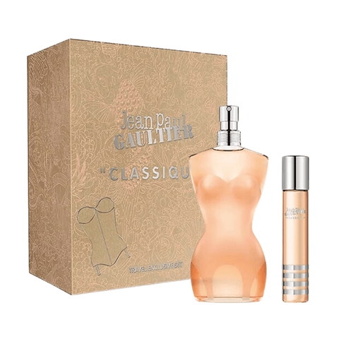 Jean Paul Gaultier Women's Perfume Jean Paul Gaultier Classique Eau de Toilette Women's Perfume Gift Set Spray (100ml) with 20ml EDT