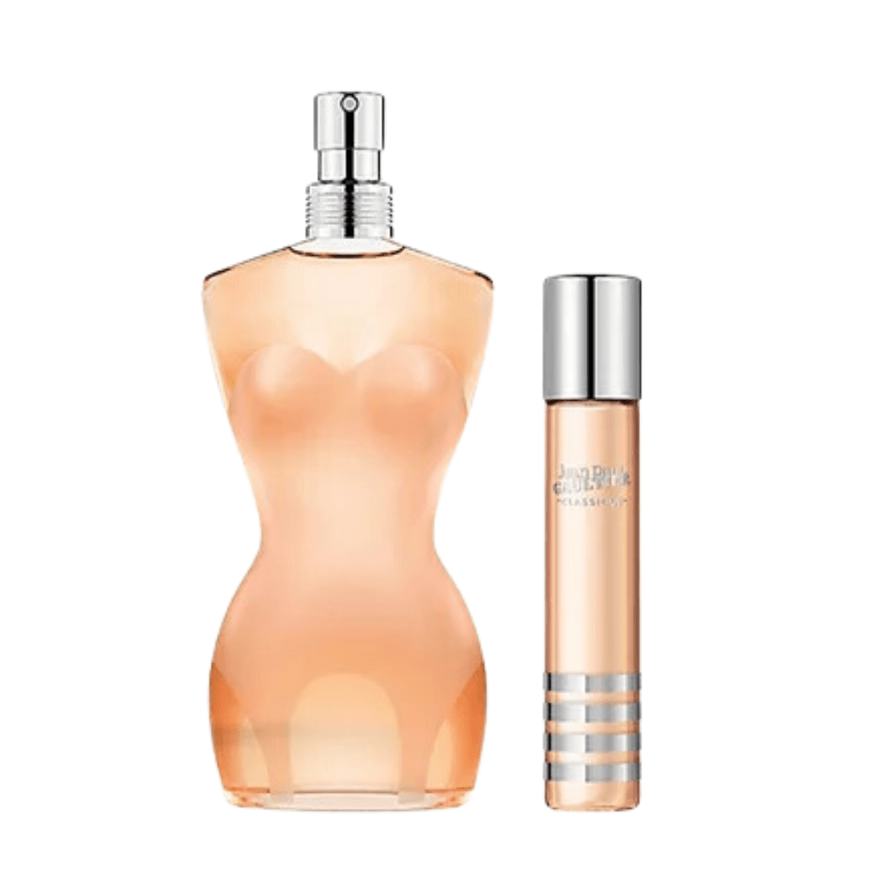 Jean Paul Gaultier Women's Perfume Jean Paul Gaultier Classique Eau de Toilette Women's Perfume Gift Set Spray (100ml) with 20ml EDT