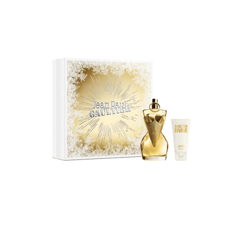 Jean Paul Gaultier Women's Perfume Jean Paul Gaultier Divine Eau de Parfum Women's Perfume Gift Set Spray (100ml) with Shower Gel