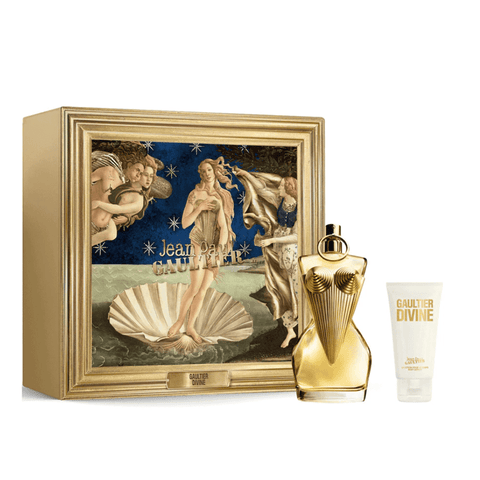 Jean Paul Gaultier Women's Perfume Jean Paul Gaultier Divine Eau de Parfum Women's Perfume Gift Set Spray (100ml) with Shower Gel