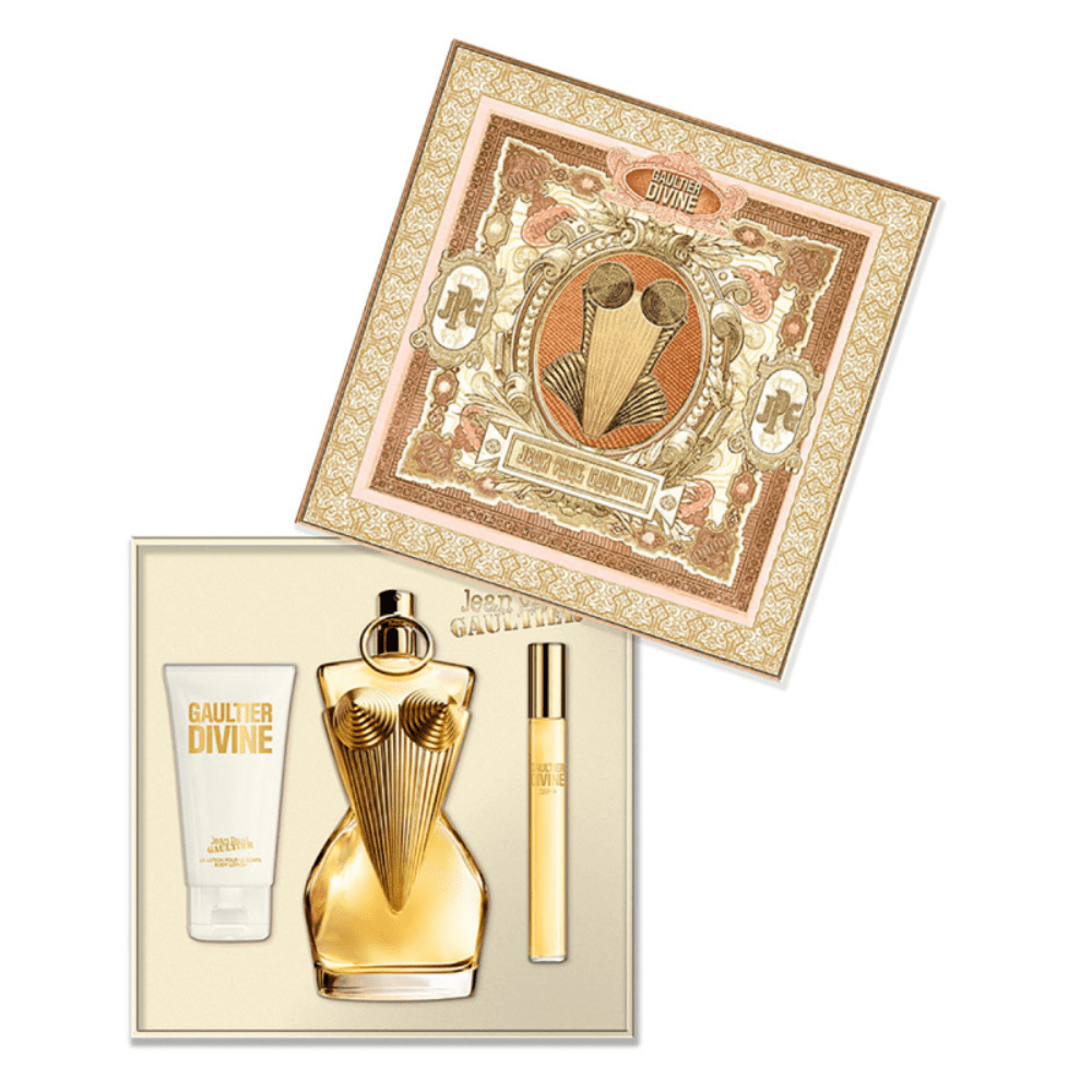 Jean Paul Gaultier Women's Perfume Jean Paul Gaultier Divine Women's Perfume Gift Set (100ml EDP + 75ml Body Lotion + 10ml EDP)