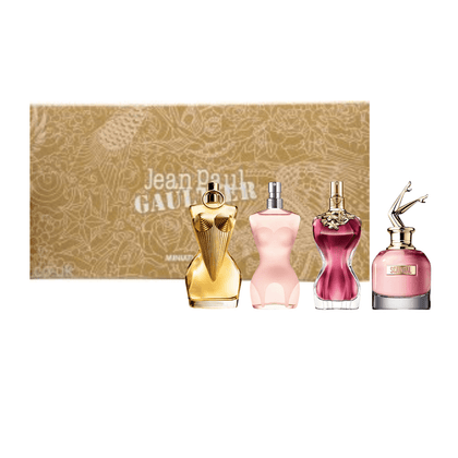 Jean Paul Gaultier Women's Perfume Jean Paul Gaultier Miniatures Eau De Parfum Women's Gift Set 4 x 6ml (La Belle + Scandal + Classique + Divine)