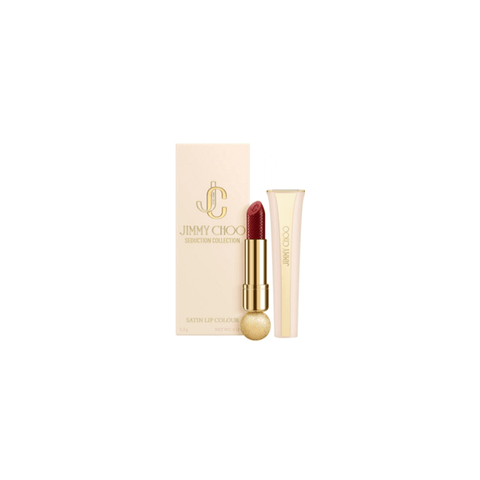 Jimmy Choo Lipstick 002 Burgundy Charm Jimmy Choo Seduction Satin Lip Colour Various Colours (3.5g)