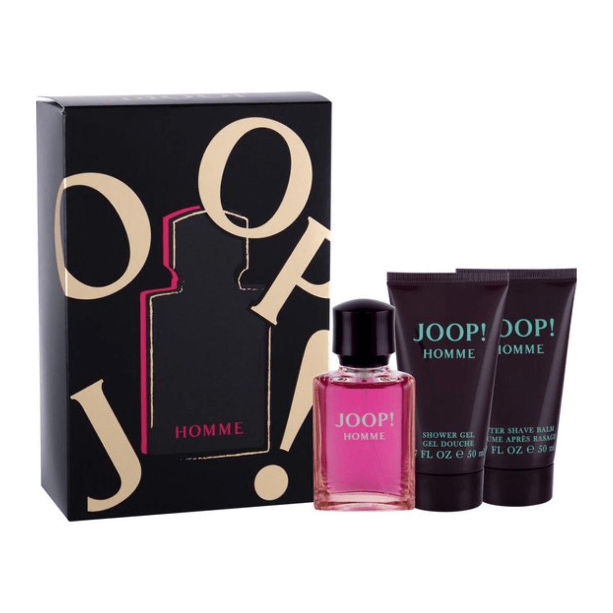 Joop! Men's Aftershave Joop! Homme Eau de Toilette Men's Aftershave Gift Set Spray (30ml) with Aftershave Balm & Shower Gel