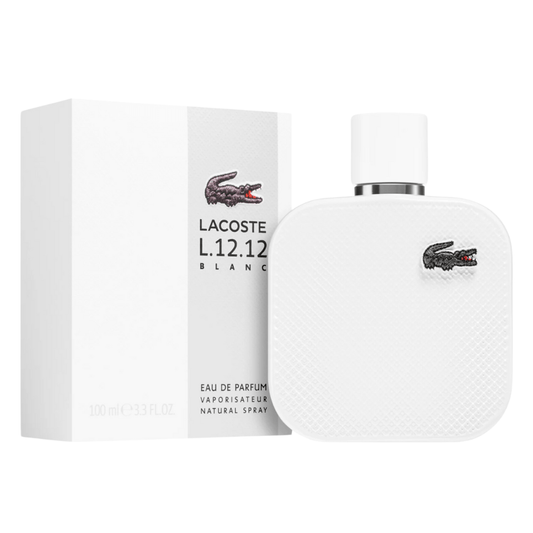 Lacoste Men's Aftershave Lacoste L.12.12 Blanc Eau De Parfum Men's Aftershave Spray (100ml)