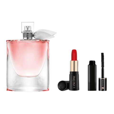 Lancome Women's Perfume Lancome La Vie Est Belle Women's Gift Set (100ml EDP +  2ml Hypnose Mascara + Mini Matte 505 Lipstick)