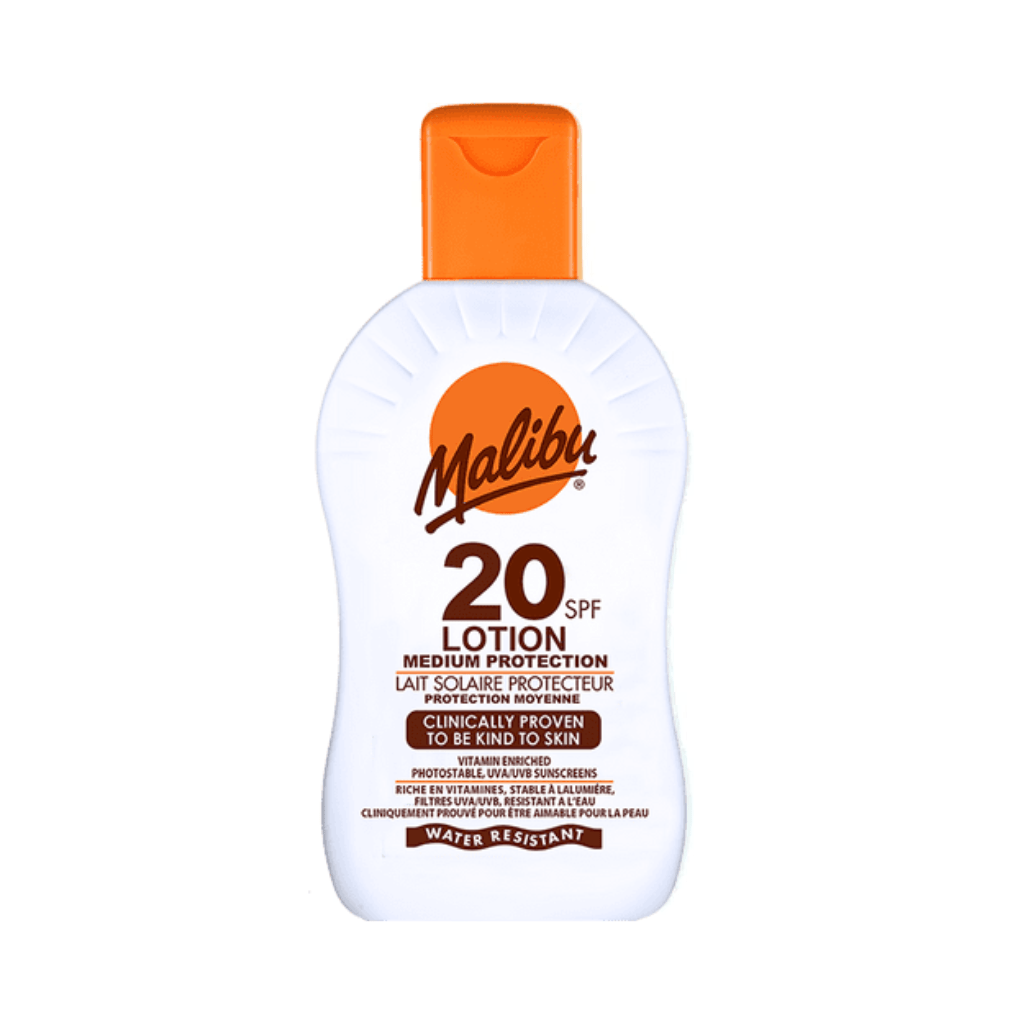 Malibu Sun Cream SPF20 Malibu Sun Lotion (200ml) (SPF10, SPF15, SPF20, SPF30)