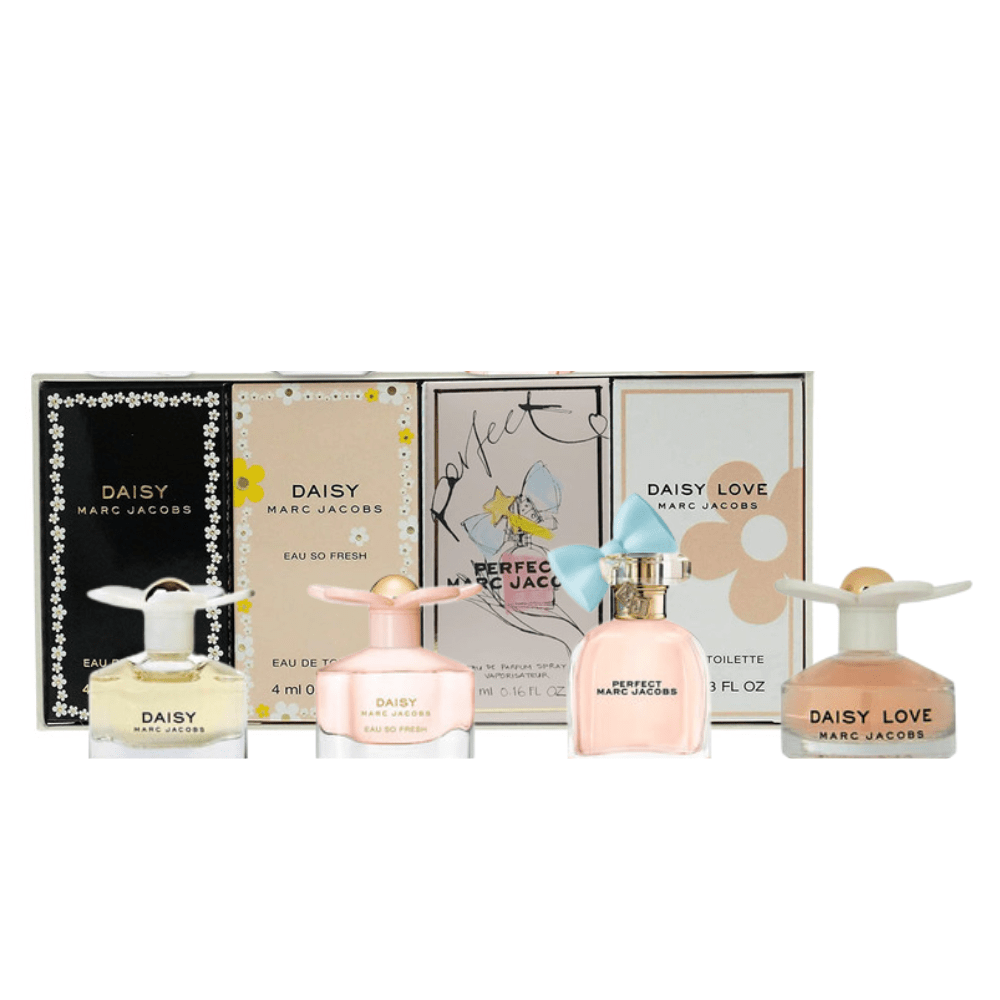 Marc Jacobs Women's Perfume Marc Jacobs Miniatures Women's Fragrance Gift Set 4ml x 4