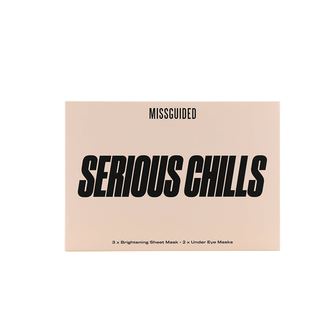 Missguided Missguided Serious Chills Face Pamper Gift Set (Sheet Masks x3 + Under Eye Masks x2)