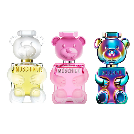 Moschino Gift Set Moschino Toy 2 Miniatures Gift Set 3 x 5ml (Toy 2 Pearl EDP + Toy 2 Bubblegum EDT + Toy 2  EDP)