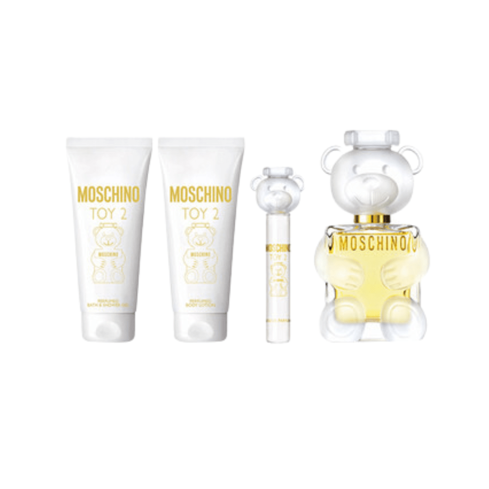 Moschino Women's Perfume Moschino Toy 2 Eau de Parfum Women's Spray Gift Set (100ml) with Shower Gel, Body Lotion & 10ml EDP