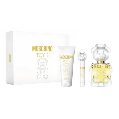 Moschino Women's Perfume Moschino Toy 2 Women's Perfume Gift Set (100ml EDP + 100ml Body Lotion + 10ml EDP)