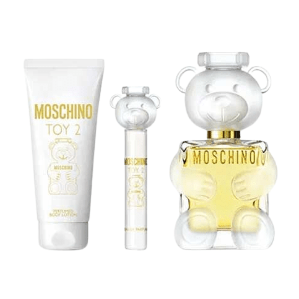 Moschino Women's Perfume Moschino Toy 2 Women's Perfume Gift Set (100ml EDP + 100ml Body Lotion + 10ml EDP)