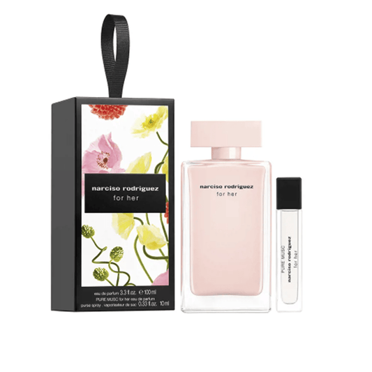 Narciso Rodriguez Women's Perfume Narciso Rodriguez Musc Noir Eau de Parfum Women's Fragrance Gift Set (100ml) with 10ml EDP