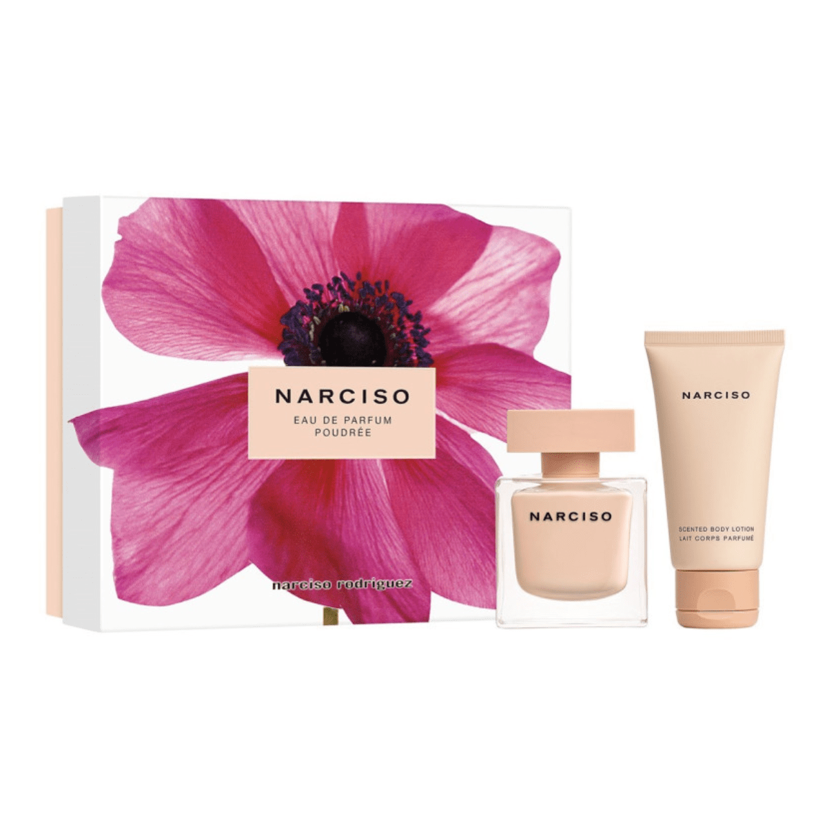 Narciso Rodriguez Women's Perfume Narciso Rodriguez Poudree Gift Set (50ml EDP + 50ml Body Lotion)