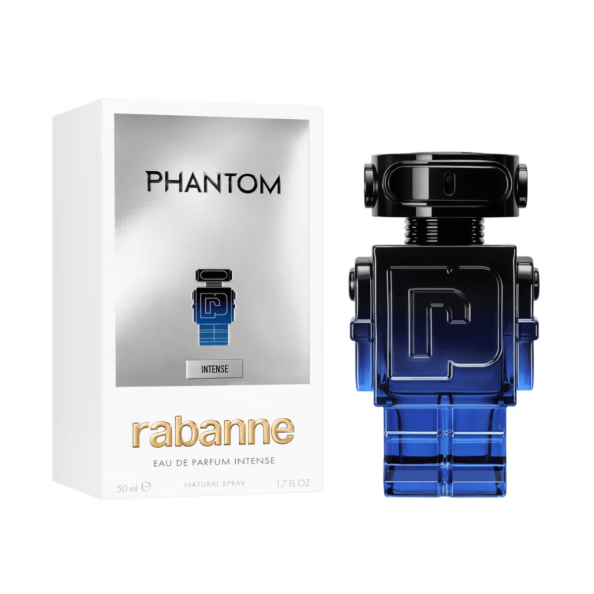 Paco Rabanne Men's Aftershave Paco Rabanne Phantom Intense Eau De Parfum Men's Aftershave Spray (50ml)