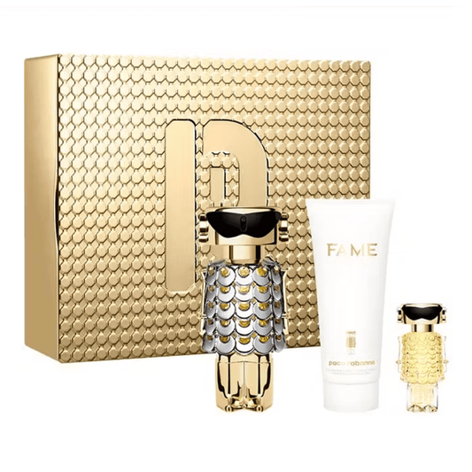 Paco Rabanne Women's Perfume Paco Rabanne Fame Women's Perfume Gift Set (80ml EDP + 100ml Body Lotion + 4ml EDP)