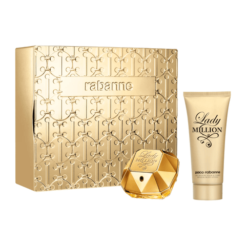 Paco Rabanne Women's Perfume Paco Rabanne Lady Million Women's Gift Set (80ml EDP + 100ml Body Lotion)