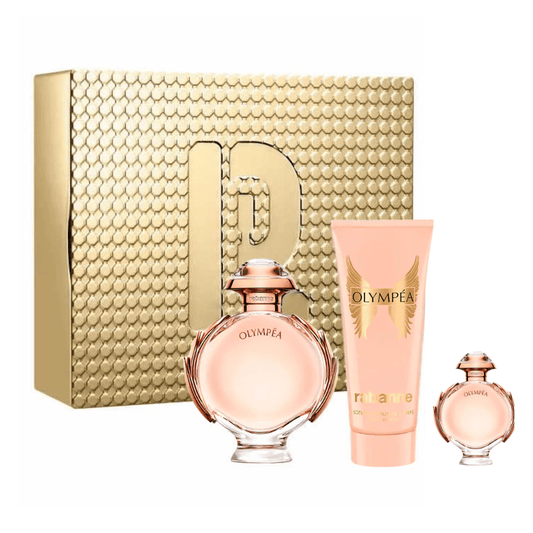 Paco Rabanne Women's Perfume Paco Rabanne Olympea Women's Perfume Gift Set (80ml EDP + 100ml Body Lotion +  6ml EDP)