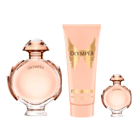 Paco Rabanne Women's Perfume Paco Rabanne Olympea Women's Perfume Gift Set (80ml EDP + 100ml Body Lotion +  6ml EDP)