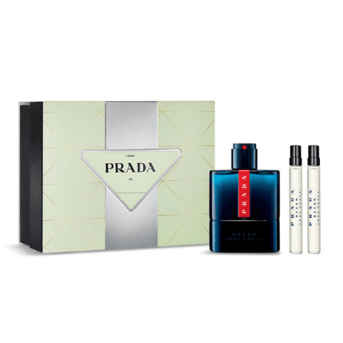 Prada black luna rossa gift set best sale